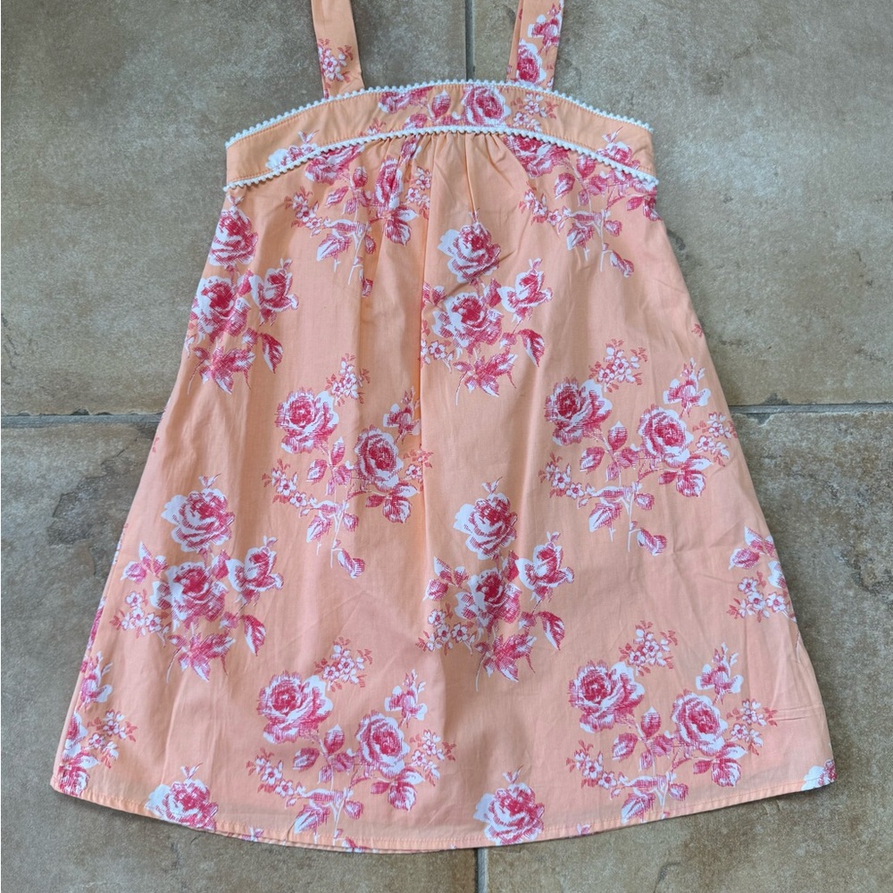 Janie and Jack Pink Pleated Sundress Sleeveless Casual